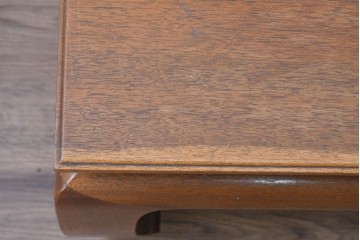 和製ヴィンテージ　オリエンタルデザインのローテーブル　(R-088099)