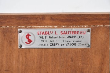 【簡易リペア限定品】　フランスヴィンテージ　Lucien Sautereau(リュシアン・ソートロー)デザイン　UNIC(ユニック)　インダストリアルな佇まいが魅力のチルトップ可動式製図台　(R-088100)