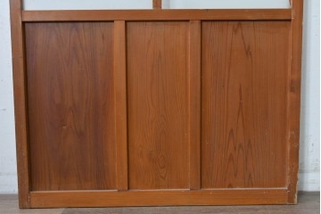 アンティーク建具　昭和初期　大正ロマンの趣を感じるガラス戸1枚　(R-088106)