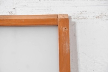 アンティーク建具　昭和初期　大正ロマンの趣を感じるガラス戸1枚　(R-088107)