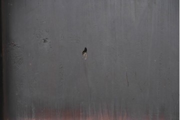 和製アンティーク　明治期　格子戸の意匠が趣深い四尺水屋箪笥サイドボード　(R-088126)