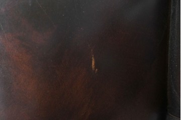 【簡易リペア限定品】　イギリスアンティーク　チェスターフィールドウィングバックチェア　※傷み有り　(R-088130)
