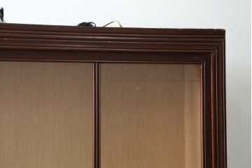 和製アンティーク　大正ロマン　薄型で壁面に収まりやすいサイドボード　(R-088135)