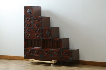 和箪笥 階段箪笥 |家具の販売・通販|【公式】アンティーク家具ラフジュ工房