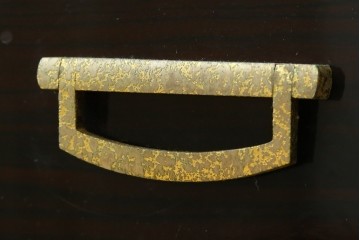 中古　高級品!!　黒檀(コクタン)材　蒔絵入り　内部の仕上げまで丁寧に作りこまれた着物箪笥　定価約200万円　(R-088155)