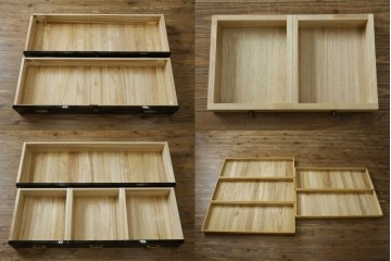 中古　高級品!!　黒檀(コクタン)材　蒔絵入り　内部の仕上げまで丁寧に作りこまれた着物箪笥　定価約200万円　(R-088155)