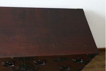 中古　岩谷堂箪笥　桜木作(桜木家具店)　存在感を放つみちのく整理タンス　(R-088160)