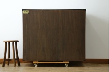 中古　岩谷堂箪笥　桜木作(桜木家具店)　重厚な金具が目を引く整理タンス　(R-088161)