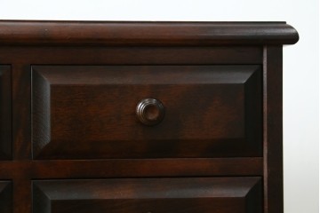 中古　美品　北海道民芸家具　省スペースで使いやすく和洋折衷の佇まいが美しいサイドチェスト　(R-088166)