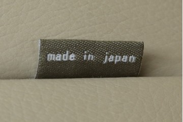 中古　美品　CONDE HOUSE(カンディハウス)　本革　ウォールナット材　オットマン付き2人掛けソファ　定価約128万円　(R-088180)