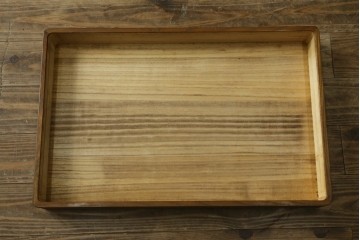 中古　美品　木地蒔絵　並厚　梅や草花の図が上品な着物箪笥　定価約100万円　(R-088181)