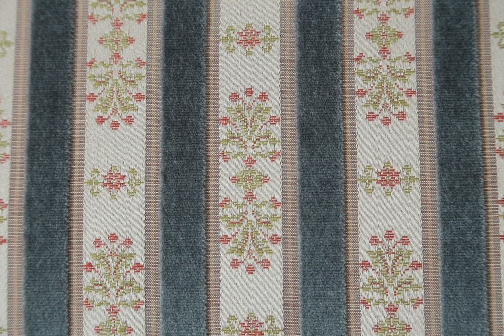 中古　DREXEL HERITAGE(ドレクセルヘリテイジ)　Upholstery(アップホルスタリー)　ストライプ柄のハイバックチェア　(R-088184)