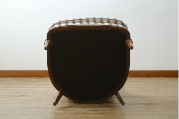 中古　DREXEL HERITAGE(ドレクセルヘリテイジ)　Upholstery(アップホルスタリー)　ストライプ柄のハイバックチェア　(R-088184)