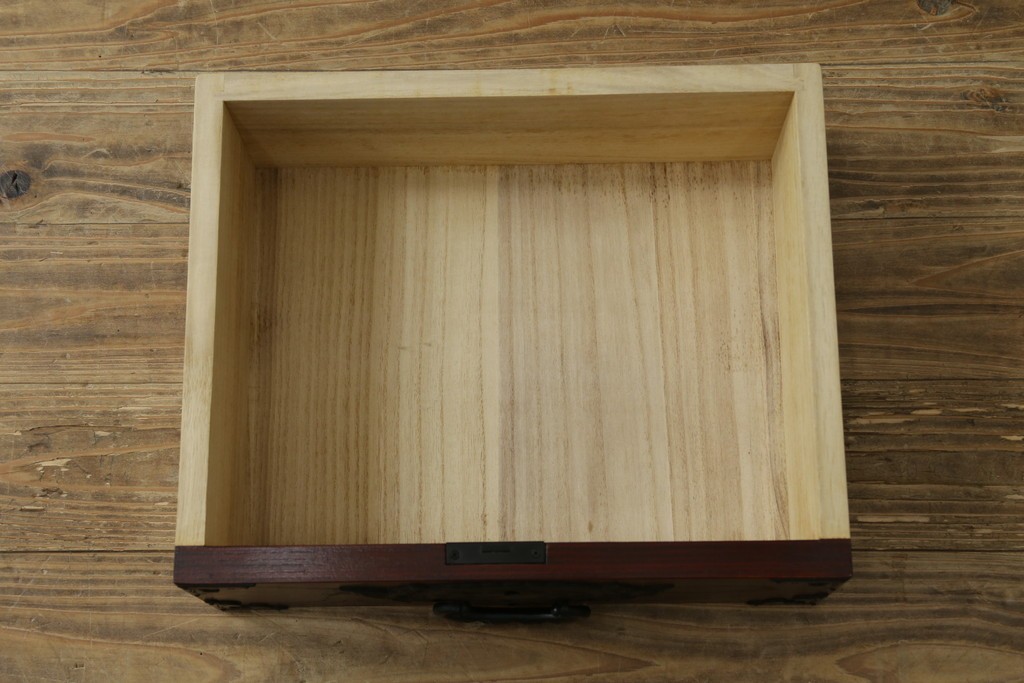 中古　美品　欅産業　仙台民藝箪笥(仙台箪笥)　漆塗りの収納箪笥　定価約41万円　(R-088186)