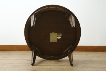中古　美品　カリモク家具(karimoku)　ドマーニ(domani)　クイーンズライフ(QUEENS LIFE)　クラシカルモダンな雰囲気漂うリビングテーブル　定価約17万円　(R-088193)