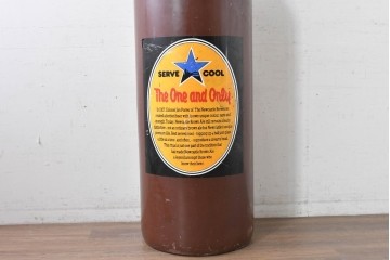 イギリスヴィンテージ　希少!!　Newcastle Brown Ale　大型のビール瓶型ディスプレイオブジェ　(R-088208)