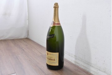 中古　希少!!　フランスの名門シャンパンメゾン　Charles Heidsieck(シャルル・エドシック)　存在感抜群の販促用ボトルオブジェ　(R-088210)