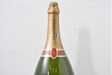 中古　希少!!　フランスの名門シャンパンメゾン　Charles Heidsieck(シャルル・エドシック)　存在感抜群の販促用ボトルオブジェ　(R-088210)