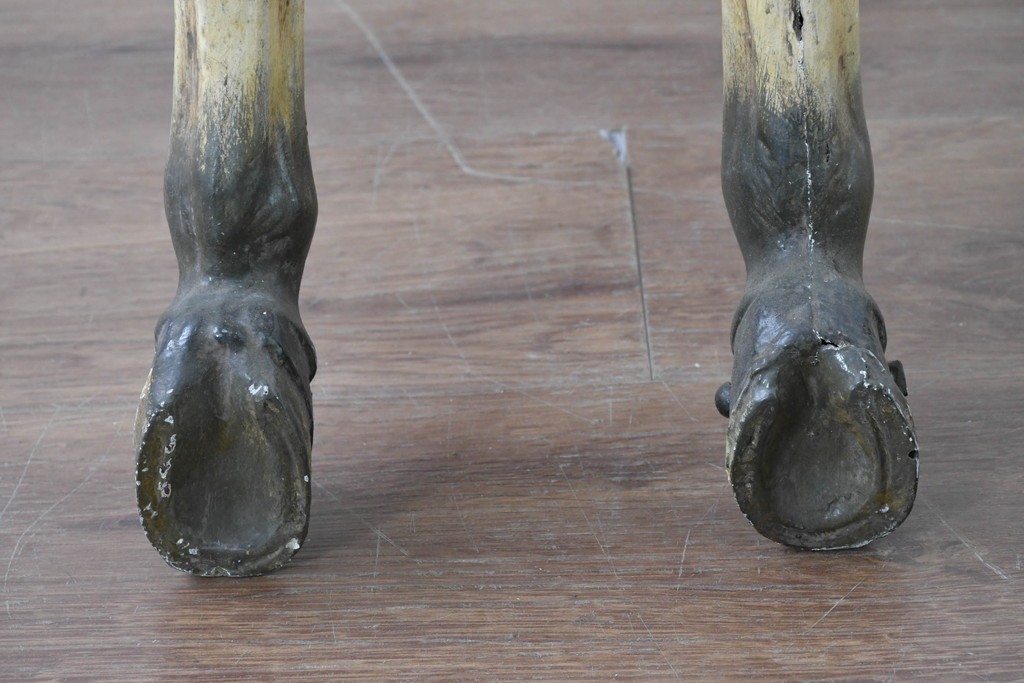 イギリスヴィンテージ　色彩豊かな馬のオブジェ　(R-088213)