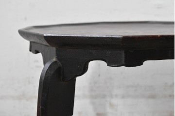 【簡易リペア限定品】　中国ヴィンテージ　八角天板のアンティーク調小盤　(R-088219)