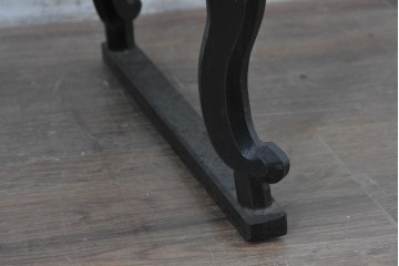 【簡易リペア限定品】　中国ヴィンテージ　八角天板のアンティーク調小盤　(R-088219)