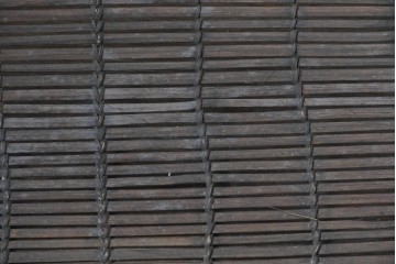 アジアンヴィンテージ　特大サイズの籠2点セット　(R-088221)