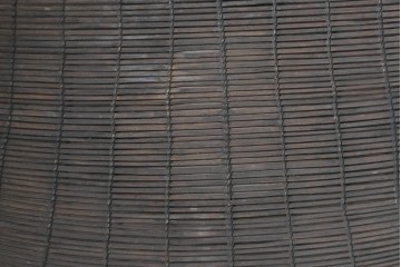 アジアンヴィンテージ　特大サイズの籠2点セット　(R-088221)