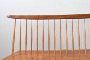 和製ヴィンテージ　ジョージ・ナカシマ(George Nakashima)　素材を活かした造形が魅力のコノイドベンチ　(R-088232)