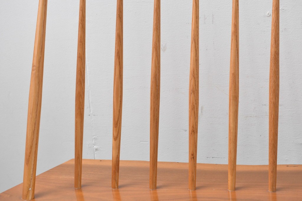和製ヴィンテージ　ジョージ・ナカシマ(George Nakashima)　素材を活かした造形が魅力のコノイドベンチ　(R-088232)