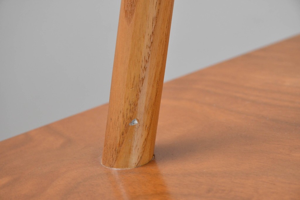 和製ヴィンテージ　ジョージ・ナカシマ(George Nakashima)　素材を活かした造形が魅力のコノイドベンチ　(R-088232)