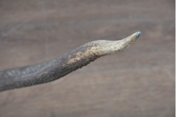 ヨーロッパヴィンテージ　鹿の角を組み合わせた存在感のある吊り下げオブジェ　(R-088237)