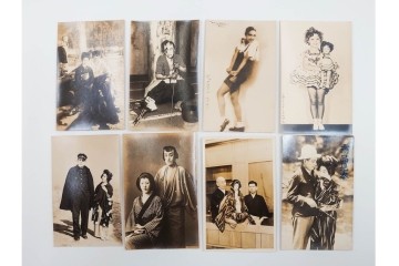 戦前　サイン入り　女優・俳優のブロマイド103枚セット　(R-088273)