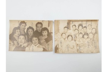 戦前　サイン入り　女優・俳優のブロマイド103枚セット　(R-088273)
