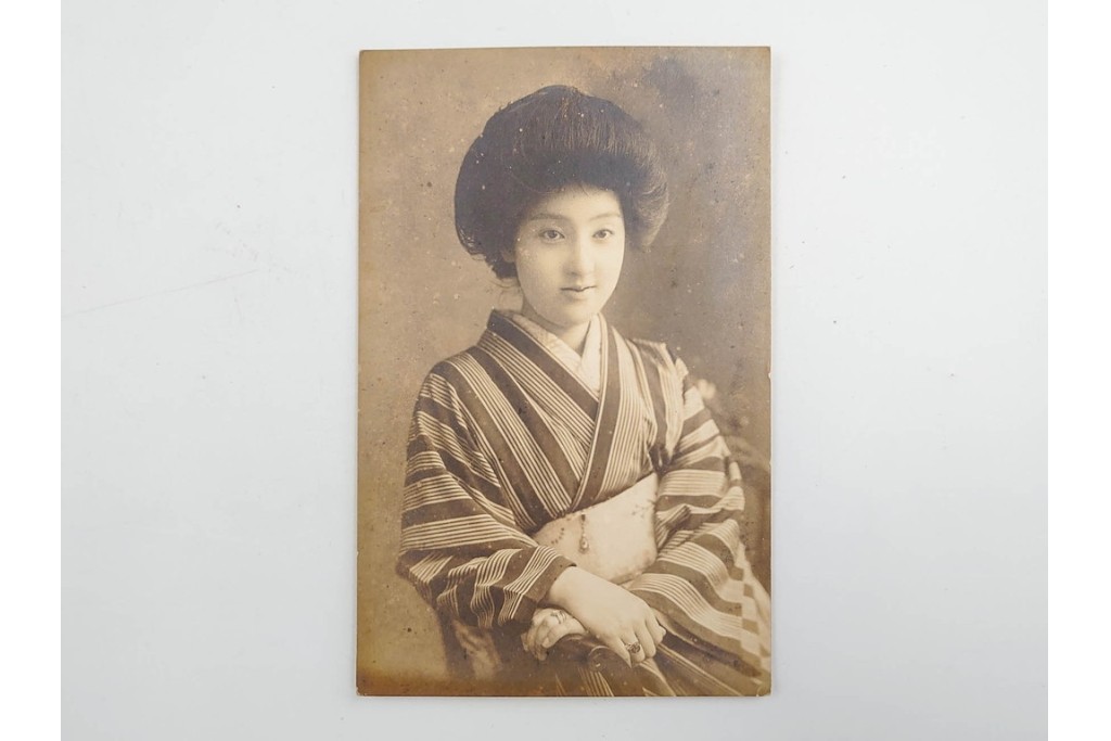 戦前　サイン入り　女優・俳優・舞妓　ブロマイド・絵葉書・ポストカードを含む136枚セット　(R-088274)
