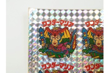 当時物　ビックリマン　悪魔VS天使シール　ワンダーマリア　パチ物のアンカットシート 　(R-088275)