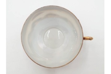 明治から大正期　薩摩焼　輸出用　金彩と人物図が華やかなティーセット　(R-088282)