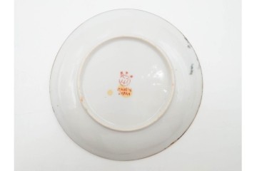 明治から大正期　薩摩焼　輸出用　金彩と人物図が華やかなティーセット　(R-088282)