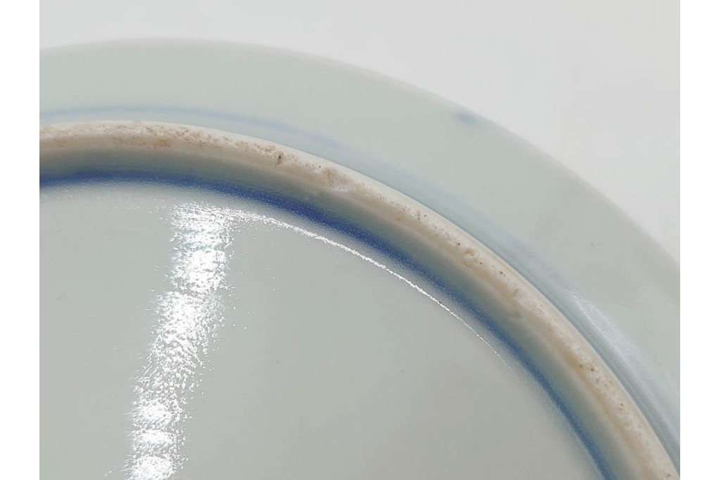 幕末から明治期　伊万里　在銘(角富)　錦手・金襴手　直径約16cm(5.1寸)　煌びやかな絵付けが魅力の中皿5枚セット　(R-088285)