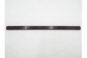 李朝　時代物　長さも意匠も異なる木製物差し6本セット　(R-088289)