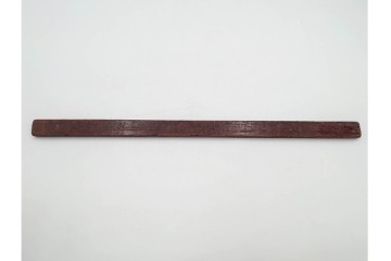 李朝　時代物　長さも意匠も異なる木製物差し6本セット　(R-088289)