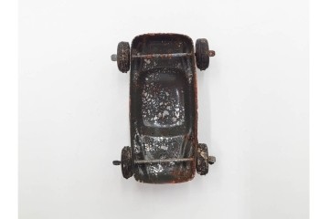 戦前から戦後　当時物　木製・ブリキ　食玩　自動車など色とりどりのミニチュアが揃うグリコのおまけ208点セット　(R-088292)