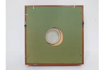 初期伊万里　染付　草花文様が味わい深い陶片　外箱付き　(R-088293)