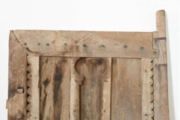 モロッコアンティーク建具　1900年から1930年頃　重厚　異国情緒あふれるプリミティブな門扉1枚　(R-088310)