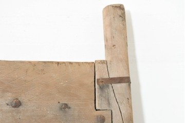 モロッコアンティーク建具　1900年から1930年頃　重厚　異国情緒あふれるプリミティブな門扉1枚　(R-088310)