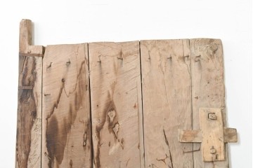 モロッコアンティーク建具　1900年から1930年頃　重厚　異国情緒あふれるプリミティブな門扉1枚　(R-088310)