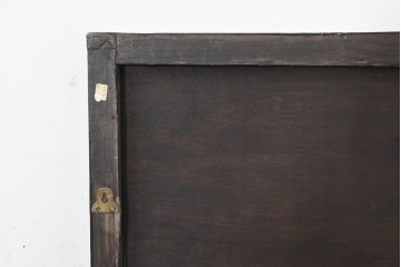中古　中国　李白の名詩をあしらった壁掛けインテリアパネル　(R-088314)