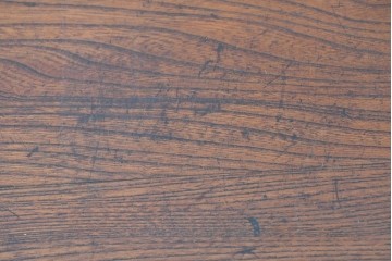 和製アンティーク　上手物　杢目の良い三方欅(ケヤキ)材の関東時代箪笥　(R-088319)