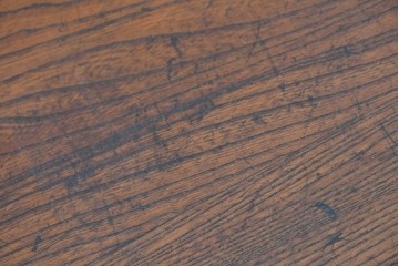 和製アンティーク　上手物　杢目の良い三方欅(ケヤキ)材の関東時代箪笥サイドボード　(R-088320)