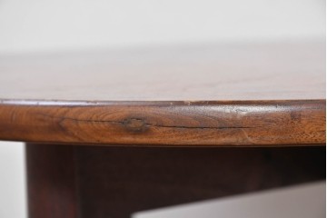 アメリカヴィンテージ　希少デザイン　DREXEL HERITAGE(ドレクセルヘリテイジ)　Parallel(パラレル)シリーズ　Barney Flack(バーニー・フラック)作　交差する脚部が印象的なコーヒーテーブル　(R-088322)