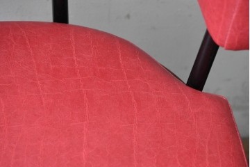 新古　展示品　超美品　特注品　棚付きダイニングチェア2脚セット　制作費2脚で約14万円　(R-088327)